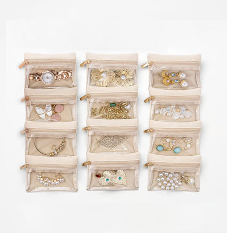 🔥Travel Jewelry Box with Small Pouches